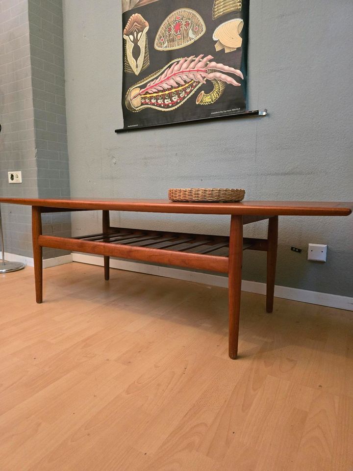 Teak Couchtisch Tisch 70er Vintage Danish Design Glostrup Retro in Hürth