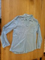 Bluse hellblau Hemd 'Falento' von OPUS Gr. M Bayern - Bad Aibling Vorschau