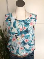 Blusentop „Tropical“, Cecil, XL/ 44, türkis/ bunt Bayern - Eisingen Vorschau