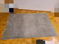 Teppich Knardrup 133 x 195 cm hellgrau Ikea Kurzflor gepflegt Frankfurt am Main - Gallusviertel Vorschau