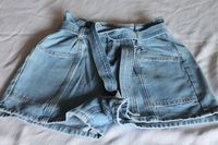 Jeans Shorts High Waist mit Gürtel hellblau XXS 32 Teens 152 Rheinland-Pfalz - Waldfischbach-Burgalben Vorschau