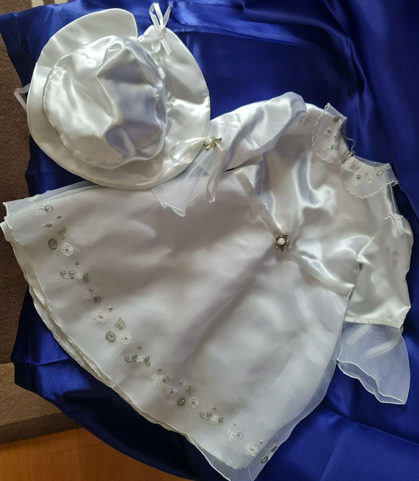 Festliche Babymode, Mädchen Taufkleid, neu in Klein Wesenberg