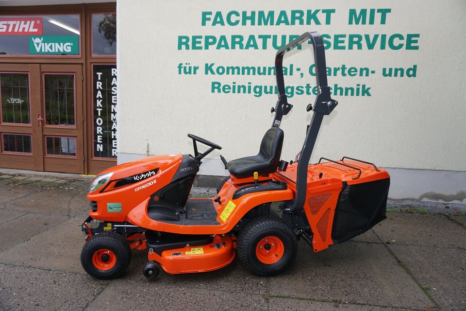 Kubota GR1600-III Aufsitzmäher, Rasentraktor in Kreischa