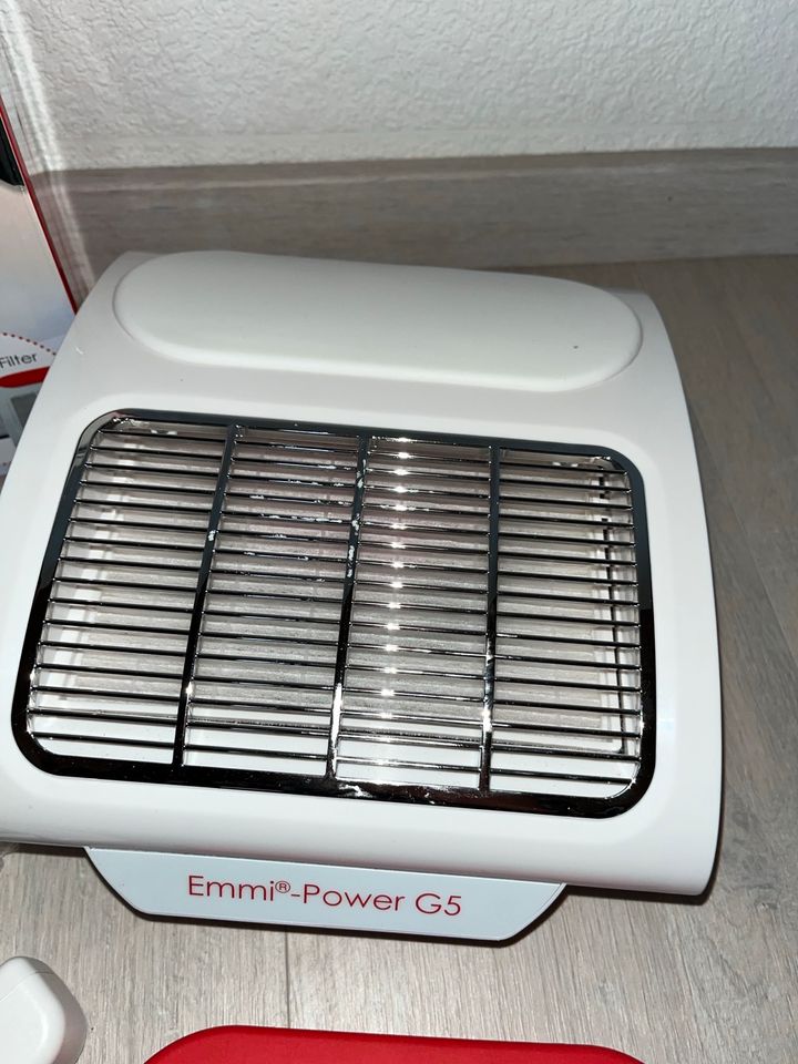 Emmi Nail Power  G5 Nagelstaubabsauger extra Ersatzfilter in Stein