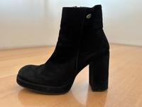 Buffalo Stiefeletten Gr. 39 Plateau Blockabsatz schwarz Bayern - Alling Vorschau