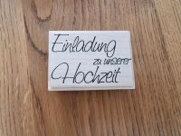 Stempel Einladung Hochzeit Bayern - Hohenlinden Vorschau