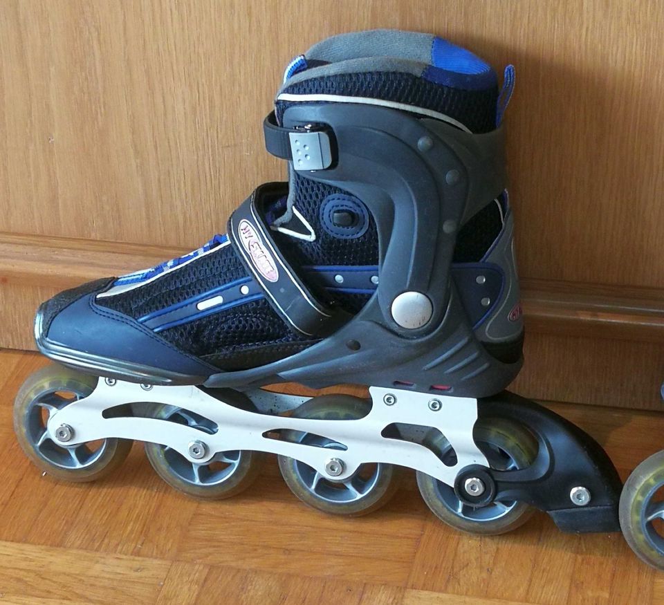 Inline-Skater HySkate Alu Pro Gr. 43 Rollen mit ABEC 5 Kugellager in Kreuztal