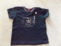 SANETTA Jungen T-Shirt mit Druckknöpfe marine/ Fußball Gr.80 Bayern - Velden Vorschau