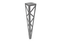 Tischbein Stahl Ideal für Esstisch Tisch DIY Projekte Bentatec Nordrhein-Westfalen - Castrop-Rauxel Vorschau