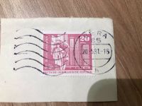 Briefmarke DDR 20 Pfennig Berlin-Leninplatz gestempelt Thüringen - Bad Lobenstein Vorschau