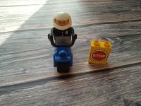 Lego Duplo - Motorradpolizist mit STOP-Schild Nordrhein-Westfalen - Much Vorschau