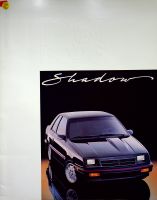 Dodge Shadow - USA - Übergröße - Prospekt 08/1986 Dresden - Reick Vorschau