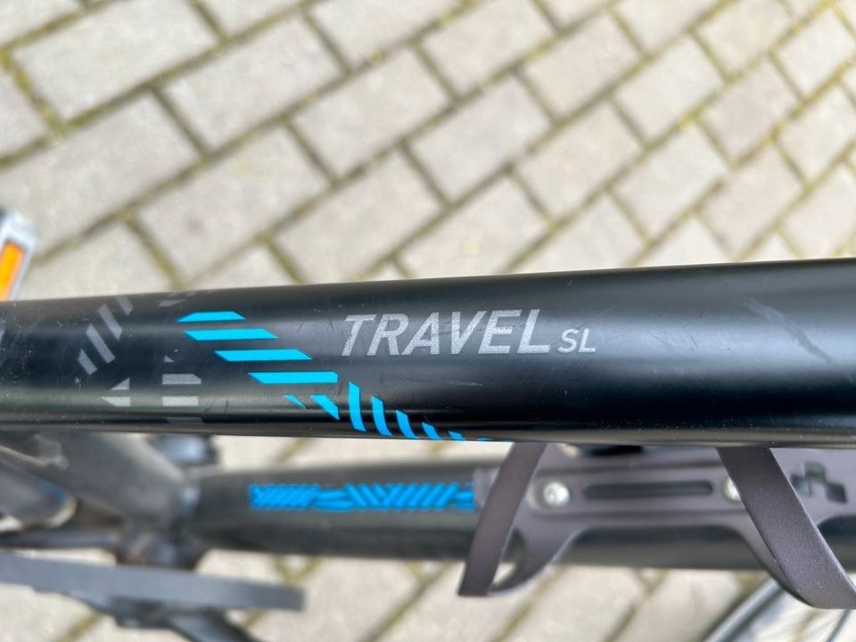 CUBE TRAVEL SL DAMENFAHRRAD Gr. S 50 2016 BLACK GREY FLASHBLUE in Berlin