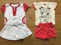 2 Mädchen Sommer Sets, T-Shirts, Rock und Shorts Gr. 80 Nordrhein-Westfalen - Bornheim Vorschau