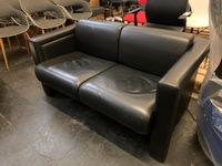 Walter Knoll Sofa Leder schwarz Frankfurt am Main - Ostend Vorschau