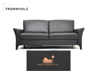 Frommholz 1646 Designer Sofa Leder Funktion Couch D.Braun Nordrhein-Westfalen - Lage Vorschau