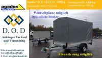 Alu Pkw Anhänger 300 x 150cm mit Plane 1,3t 1300kg 3 x 1,5m Nordrhein-Westfalen - Castrop-Rauxel Vorschau
