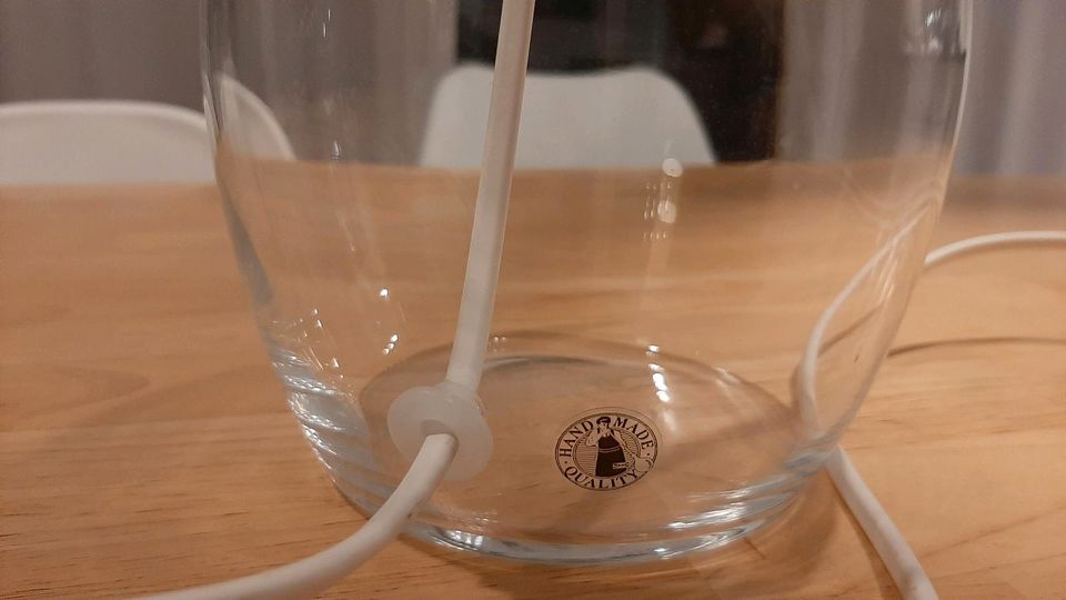 Ikea BRAN Lampenfuß aus Glas f. Tischlampe, Lampensockel in Dußlingen