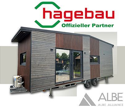 hagebau Tiny House beim hagebaumarkt KYRITZ in Kyritz