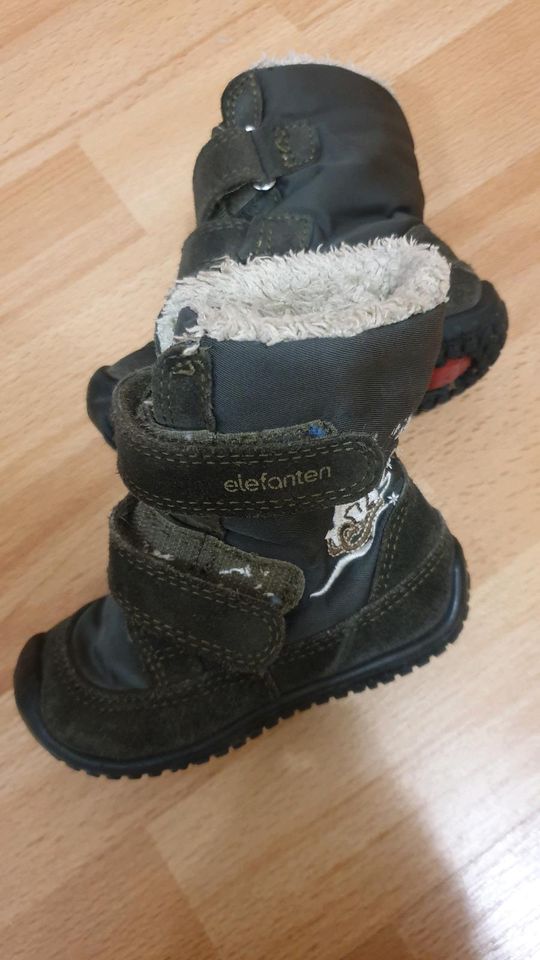 Gefütterte  Stiefel Schuhe Elefanten Gr.20 in Dresden