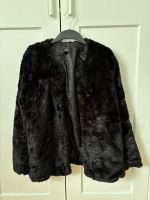 Schwarze Jacke Fake Pelzjacke Fellimitat - Mango Gr. M Hannover - Vahrenwald-List Vorschau