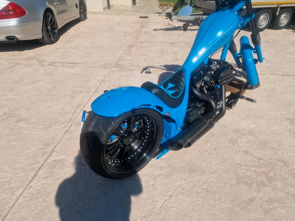 Exclusives Custombike Chopper Harley Davidson  Tausch möglich in Waldenburg