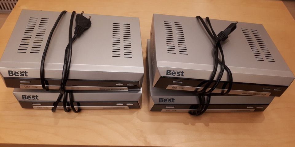 4x Digitale SAT-Receiver BEST 5450SR an Bastler in Krefeld