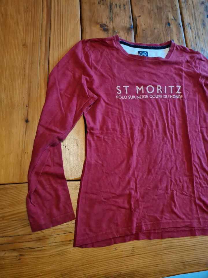 Joules langarm shirt gr L rot St. Moritz in Oldenburg