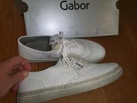 Gabor sneaker Damen Halbschuhe 38 neu 8 leder budapester muster Hessen - Wächtersbach Vorschau