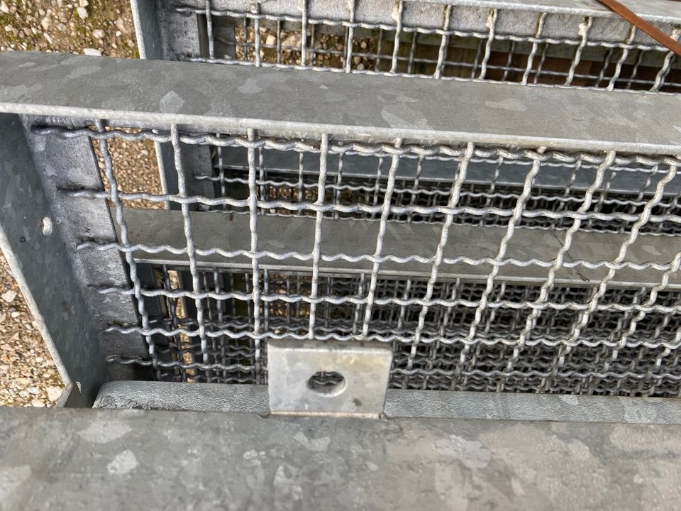 Zaunelemente Feuerverzinkt Rückwand Hundezwinger in Kaarst