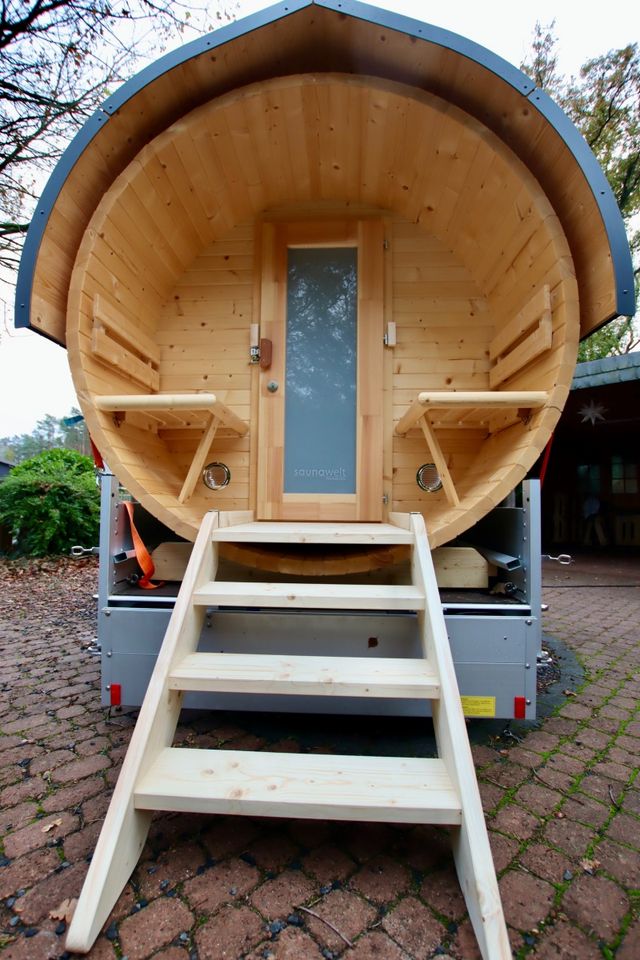 Mobile Fass-Sauna | Genuss & Entspannung in Salzhausen