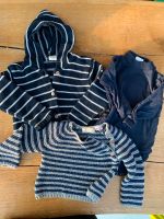 Pullover, Body, Strickjacke Blau gestreift Winter 80/86 Aachen - Vaalserquartier Vorschau