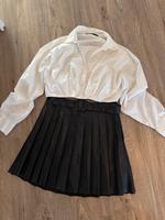 Zara Crop Bluse weiß Gr. 36 S Crop Top Hemd Baden-Württemberg - Rastatt Vorschau