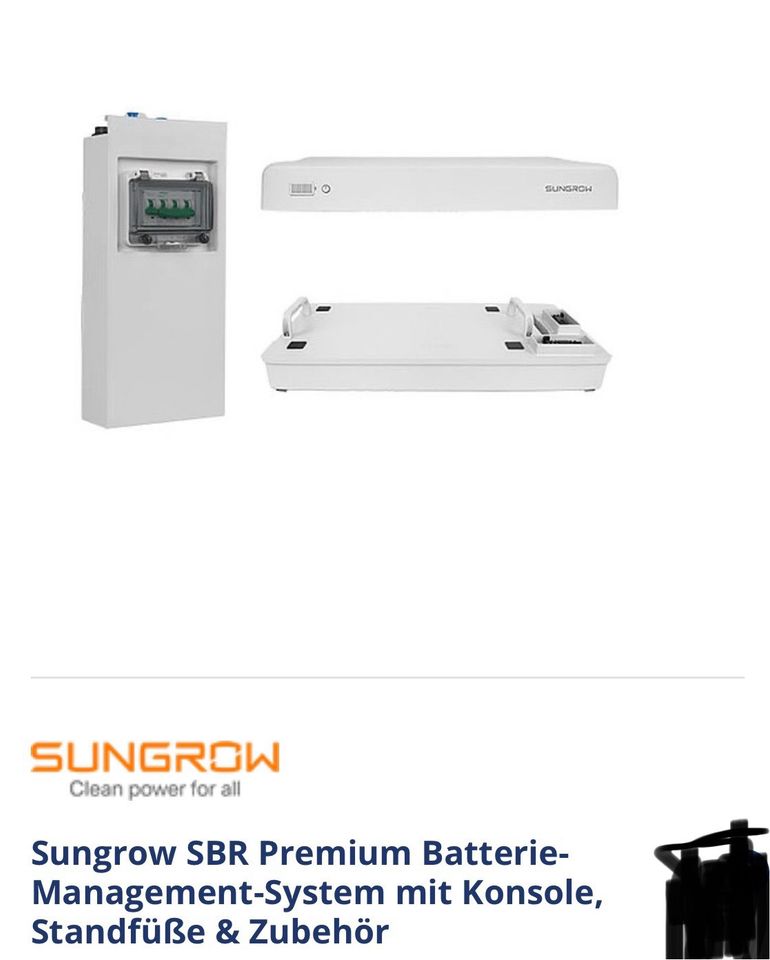 Sungrow Battery Parts in Grafling