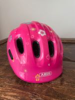 Abus Kinder Fahrradhelm pink Blumen Bayern - Oberasbach Vorschau