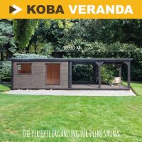 Koba Square + Veranda Sauna 10 m | Gartensauna | Außensauna NEU Baden-Württemberg - Spraitbach Vorschau