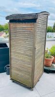 ‼️ mobiler Garten Terrassen Balkon Holz Schrank auf Rädern ‼️ Baden-Württemberg - Tettnang Vorschau