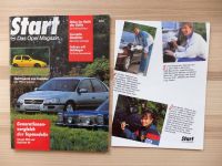 OPEL START 3-94 MAGAZIN MV6 Diplomat V8 1994 mit Poster Opel Team Bayern - Hof (Saale) Vorschau