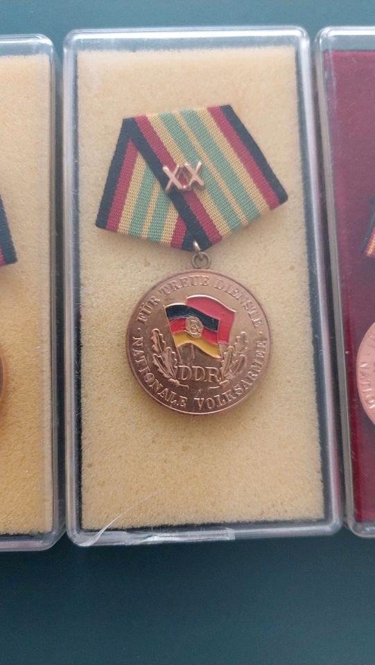 NVA Medaillen in Oranienburg
