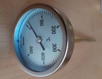 Bimetall Thermometer für Holzbacköfen  500°C  NEU gerne Versand ! Bayern - Biberbach Vorschau