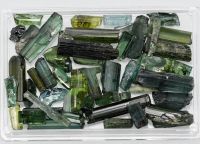 Edelsteine hochwertig - 35ct kleine TURMALIN Naturkristalle Grün Sachsen - Rochlitz Vorschau