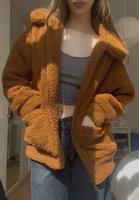 Teddyjacke braun Leipzig - Altlindenau Vorschau