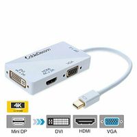 ☆ Original CableDeconn DisplayPort zu HDMI VGA DVI weiß f. Apple+ Chemnitz - Altchemnitz Vorschau
