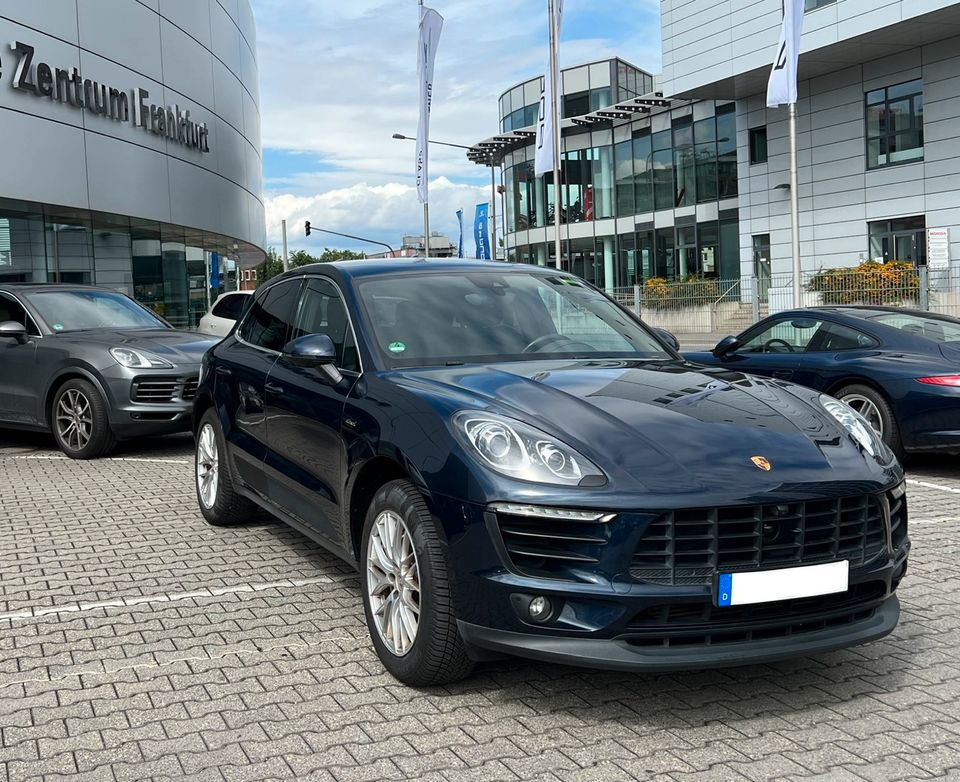 Porsche Macan S - Diesel | nachtblaumetallic | Vollleder in Frankfurt am Main