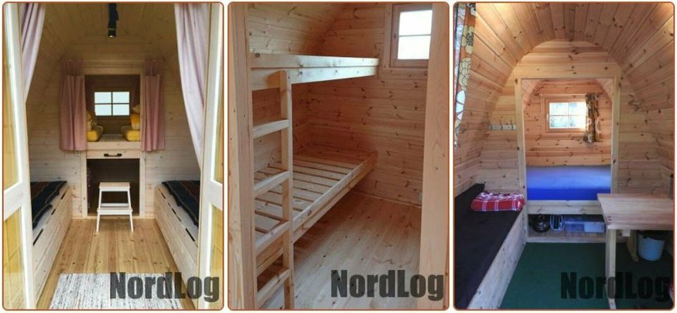 NordLog CAMPING BUS 2,3 x 3,0m CAMPINGHAUS GARTENHAUS FERIENHAUS in Weil der Stadt