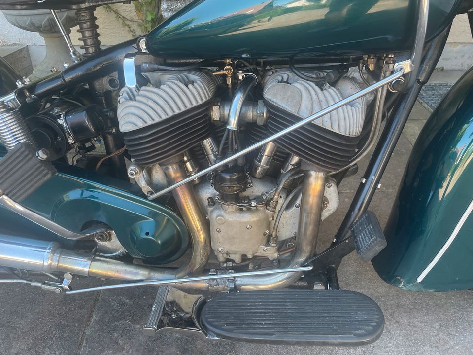 Indian Chief 1200 Blattfeder-Gabel 1945 in Bielefeld