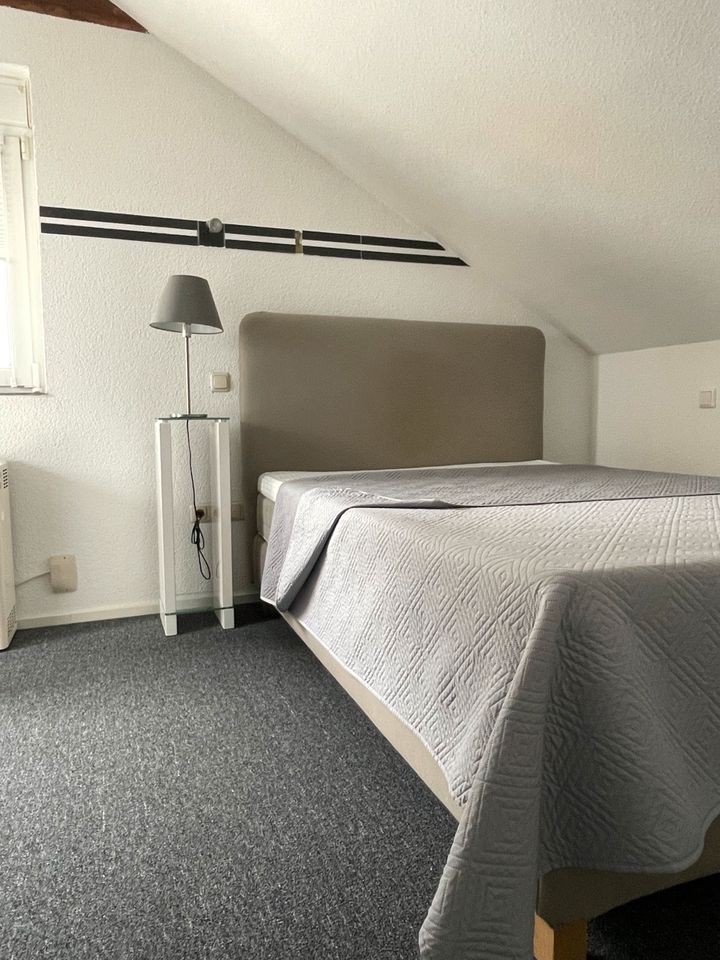 moderne 2 Zimmer, voll möbiliert, DG, ab sofort zu vermieten in Waiblingen