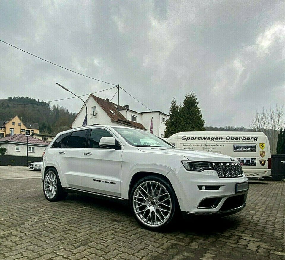 22 Zoll Alufelgen Sommerräder Jeep Grand Cherokee + SRT WK Felgen in Engelskirchen