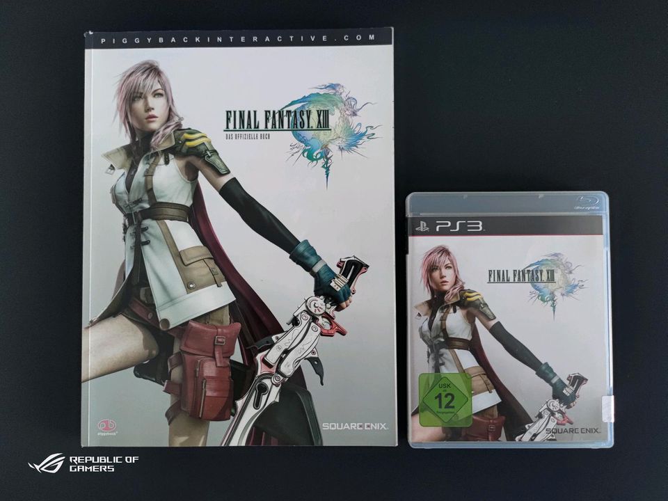 PS3 Final Fantasy XIII NEU versiegelt + Lösungsbuch TOP in Heidenheim an der Brenz