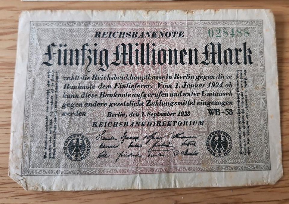 Mark Reichsmark altes Geld Scheine ,sammeln Topp Preis in Unna